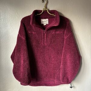 Woolrich Burgandy Pullover Size Small